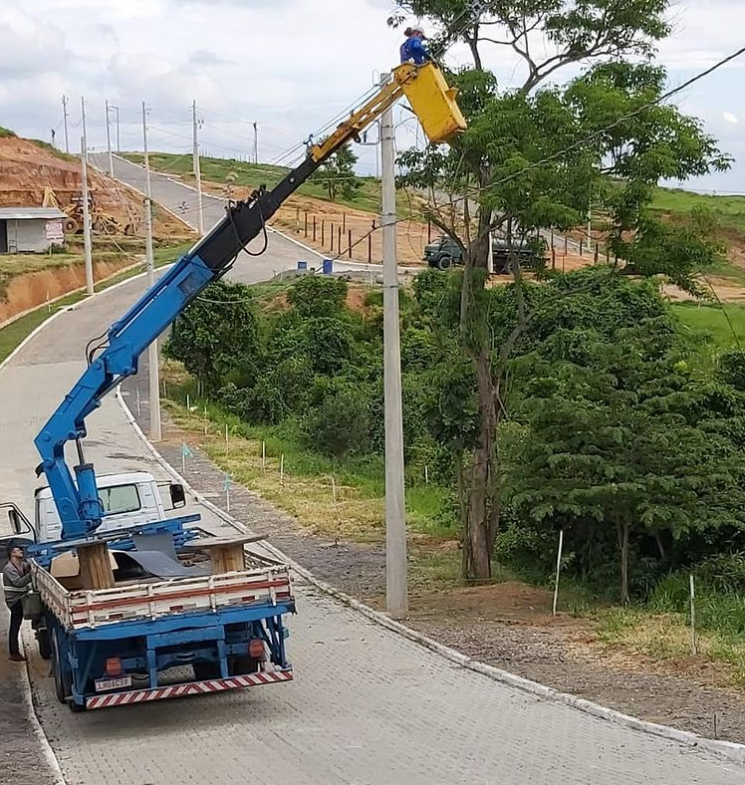 Projeto e instalação de Rede de distribuição em loteamento