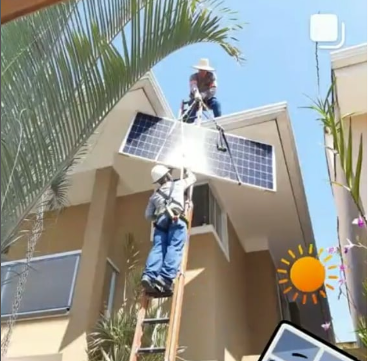 Instalação Sistema fotovoltaico Residencial